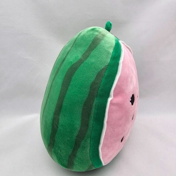 Squishmallows 8" Wanda the WATERMELON Girl Plush Kellytoy TAGS Green/Pink Clean - Picture 10 of 12